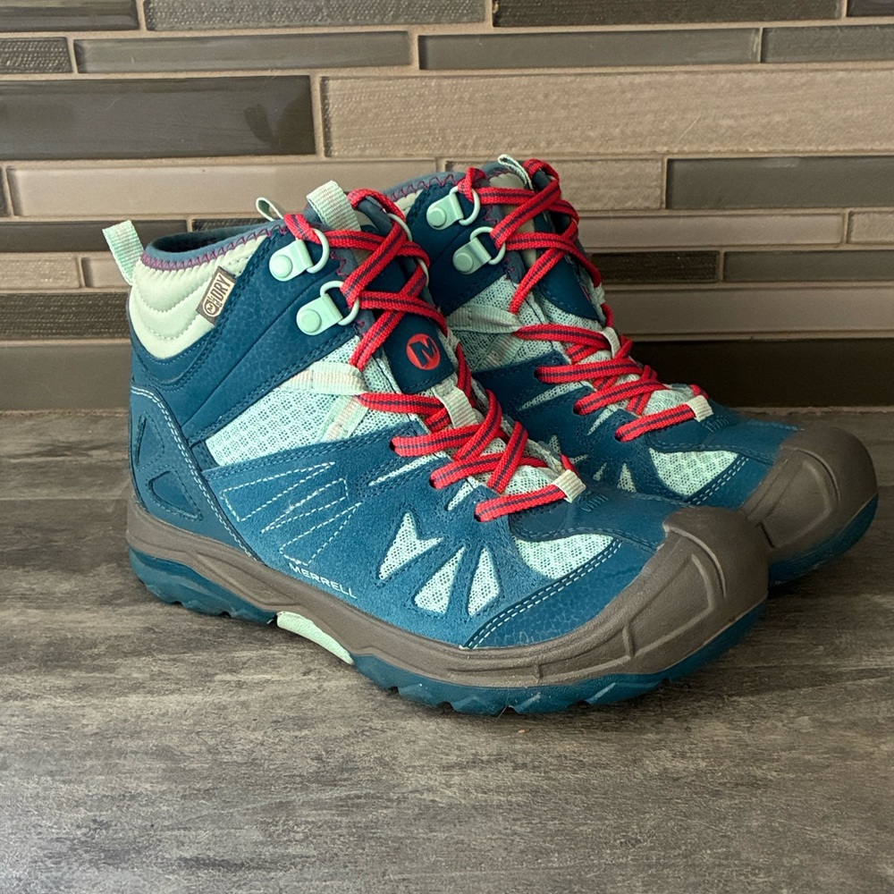 Merrell Capra Mid WTPF Girl’s Hiking Waterproof Boots